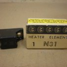 1 NIB ALLEN BRADLEY N31 HEATER ELEMENT