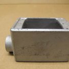1 NEW CROUSE HINDS FD2 3/4" SINGLE GANG BOX DEEP EQUALS O-Z GEDNEY FD175 NO FEET