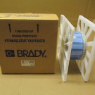 1 NIB BRADY PS-500-2-WT PS5002WT PERMA SLEEVE MARKERS 500/ROLL