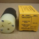 1 NIB HUBBELL 5469C HBL5469C 20A CONNECTOR BODY NEMA 6-20R