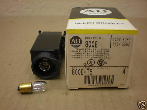 1 NIB ALLEN BRADLEY 800E-T5 800ET5 TRANSFORMER MODULE 120VAC SERIES A