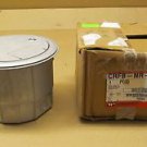 1 NIB WIREMOLD CRFB-NR-AL CRFBNRAL ROUND RECCESSED A/V FLOOR BOX ALUMINUM