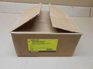 3 NIB SQUARE D LDB12CP SQUARE DUCT GENERAL PURPOSE WIREWAY CLOSING PLATE