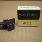 1 NIB ALLEN BRADLEY W25 OVERLOAD HEATER ELEMENT