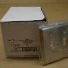20 NIB PASS & SEYMOUR SS2 SMOOTH 302SS METAL WALL PLATE 2 GANG TOGGLE