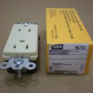 1 NIB HUBBELL HBL2152I 2152I NEMA 5-15R RECEPTACLE
