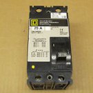 1 SQUARE D FAL26025 FAL 25 AMP 2 POLE 600 VOLT CIRCUIT BREAKER GREY 25A 2P 600V