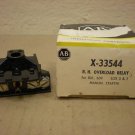 1 NIB ALLEN BRADLEY X-33544 R.H OVERLOAD RELAY SIZE 0 & 1 X33544