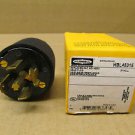 1 NIB HUBBELL HBL45315 45315 TWIST LOCK PLUG 4 POLE 5 WIRE GROUNDING 30A 600VAC