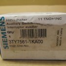 1 NIB SIEMENS 3TY7-561-1KA00 3TY7561-1KA00 AUXILIARY SWITCH 1NO 1NC
