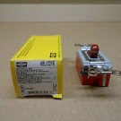 1 NIB HUBBELL 1221R HBL1221R RED SWITCH 20A 1 POLE 120-277VAC 20 AMP 1P