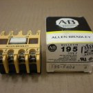 NIB ALLEN BRADLEY 195-FA04 195FA04 ADD ON CONTACT BLOCK TYPE F SERIES A