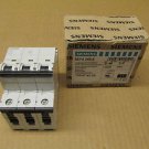 1 NIB SIEMENS 5SY4-340-8 5SY43408 MCB MINIATURE CIRCUIT BREAKER D 40 3P 400 V