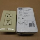 1 NIB HUBBELL GF20ILA GFCI COMMERCIAL LED RECEPTACLE R20A 125V IVORY NEMA 5-20R
