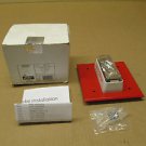 1 NIB EST 405-7A-T 4057AT STROBE WITH TERMINALS 24 V DC RED