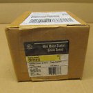 1 NIB GE CR101H13 MANUAL MOTOR STARTER SINGLE SPEED 2 POLE TYPE 1 2 STARTERS