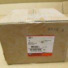 1 NIB WIREMOLD 881 PVC OUTLET BOX CONCRETETIGHT FOR RIGID NON METALLIC CONDUIT