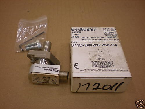 1 NIB ALLEN BRADLEY 871D-DW2NP260-D4 871DDW2NP260D4 CYLINDER POSITION SENSOR
