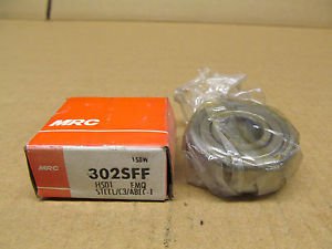 1 NIB MRC 302SFF 302-SFF DEEP GROOVE BALL BEARING SHIELDED BOTH SIDES