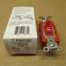 1 NIB PASS & SEYMOUR PT20AC1-RED PT20AC1RED PLUG TAIL SINGLE POLE SWITCH RED