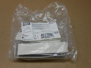 5 NIB HUBBELL PS3SC SPLICE COVER SUPER BASETRAK