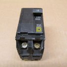 1 SQUARE D QO QO215 15 AMP 2 POLE 120/240 VAC CIRCUIT BREAKER