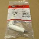 1 NIB WIREMOLD V518 STL EXTERNAL ELBOW 500 IVORY
