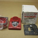 1 NIB POTTER SH-120R SH120R STROBE / HORN BODY RED LENS CLEAR