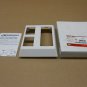 1 NIB WIREMOLD 5007C-2WH 5007C2WH DEEP DEVICE PLATE WHITE