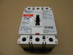 1 CUTLER HAMMER FD FD3050 CIRCUIT BREAKER 3P 50 AMP 50A 600V 35K RED LABEL
