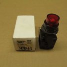 1 NIB SIEMENS 52PX4D2 PILOT LIGHT FULL VOLTAGE 24V AC/DC RED NEMA 4X