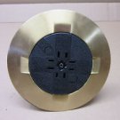 1 NEW WALKER WIREMOLD RC800-Q RC800Q RAISED FLOORBOX BRASS