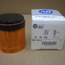 NIB ALLEN BRADLEY 855T-B10YL5 855TB10YL5 STACK LIGHT STEADY LED AMBER 120V SER A