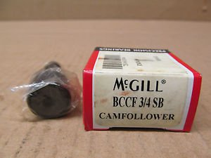 1 NIB MCGILL BCCF-3/4-SB BCCF3/4SB BCCF34SB CAMFOLLOWER NEEDLE ROLLER BEARING