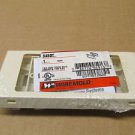 1 NIB WIREMOLD 5450T TWIN SNAP DEVICE MOUNTING BRACKET AND TRIM RING IVORY