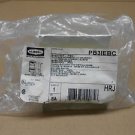 1 NIB HUBBELL PB3IEBC BASETRAK 1 1/4" RADIUS INTERNAL ELBOW BASE AND COVER