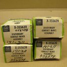 4 NIB ALLEN BRADLEY X-355639 X355639 STATIONARY CONTACT BLOCK ASSEMBLY LOT OF 4