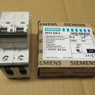 1 NIB SIEMENS 5SY4-206-8 5SY42068 5SY4206-8 MINIATURE CIRCUIT BREAKER D6 2P 400V