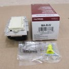 1 NIB LUTRON MA-R-IV MARIV 8.3 AMP REMOTE 120V MAESTRO DIMMER IVORY
