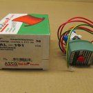 1 NIB ASCO HV2621491 SOLENOID AIR VALVE AL-191 30PSI SERIAL NO. A539623