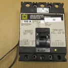 1 SQUARE D FAL321001021 FAL 100 AMP 3 POLE 250 VOLT CIRCUIT BREAKER W/SHUNT TRIP