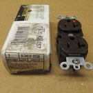 1 NIB LEVITON 5362-IGB 5362IGB DUPLEX RECEPTACLE 20 AMP 125 V