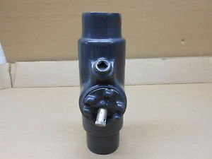 1 NEW ROB ROY PREYD7 2-1/2" SEALING FITTING FEMALE WITH DRAIN PVC COATED = EYD7G