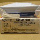 1 NIB PASS & SEYMOUR IG420-HBLSP IG420HBLSP RECEPTACLE