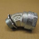 1 NEW O-Z GEDNEY 4Q-475 4Q475 LIQUIDTIGHT CONNECTORS SIZE 1" 45 DEGREE