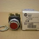 1 NIB ALLEN BRADLEY 800T-K6AXXX 800TK6AXXX SELECTOR PUSHBUTTON RED NEMA 13 SER T