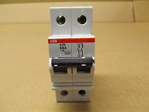1 NEW ABB S272-K6 MCB CIRCUIT BREAKER S272-K6A 6 AMP 6A 2P 277/480 VAC S272K6