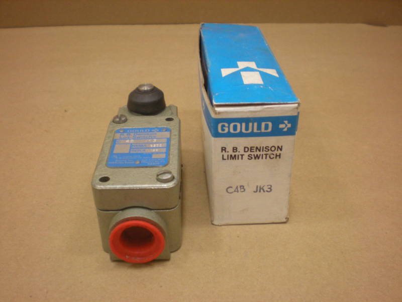 1 NIB GOULD C4BJK3 C4B JK3 R.B. DENISON LIMIT SWITCH