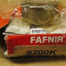 1 NIB FAFNIR 5200K BALL BEARINGS ANGULAR CONTACT-OPEN, 10MM BORE ID30MM OD9/16