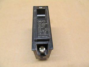 1 CUTLER HAMMER BR BR130 30 AMP 1 POLE 120/240 VAC CIRCUIT BREAKER 30A 1P
